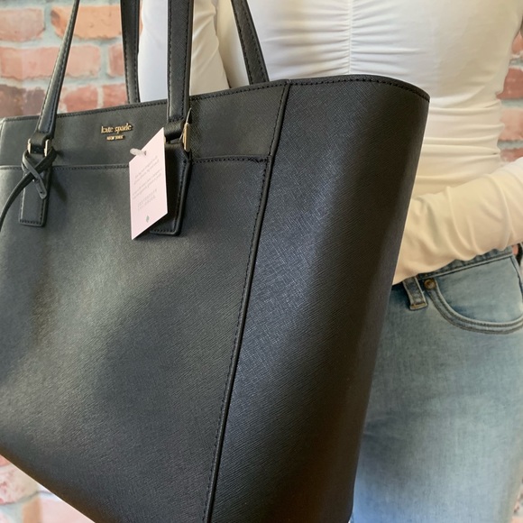 Kate spade Cameron LARGE laptop black tote - Picture 8 of 8